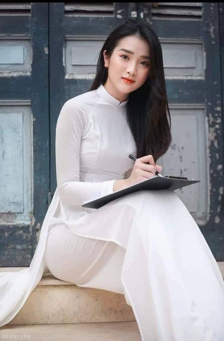 Áo dài trơn