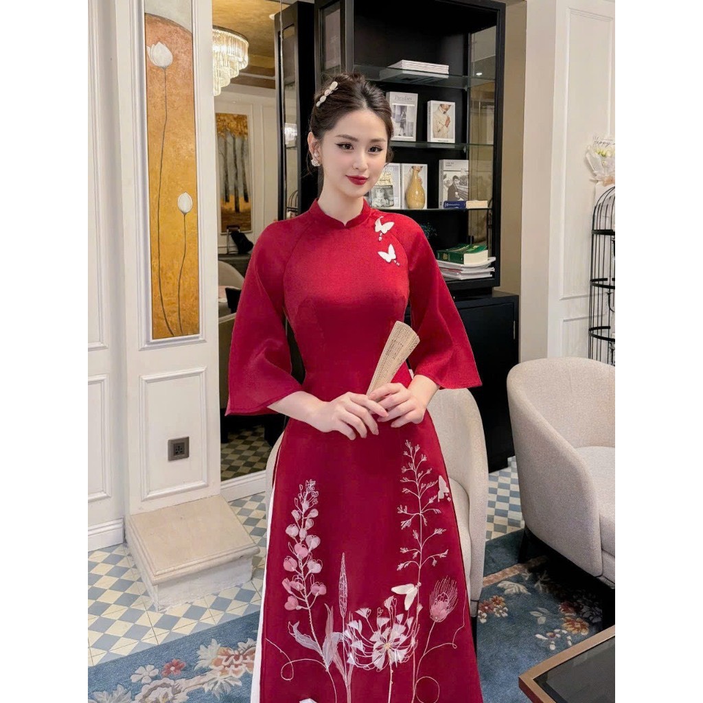 Áo dài thêu