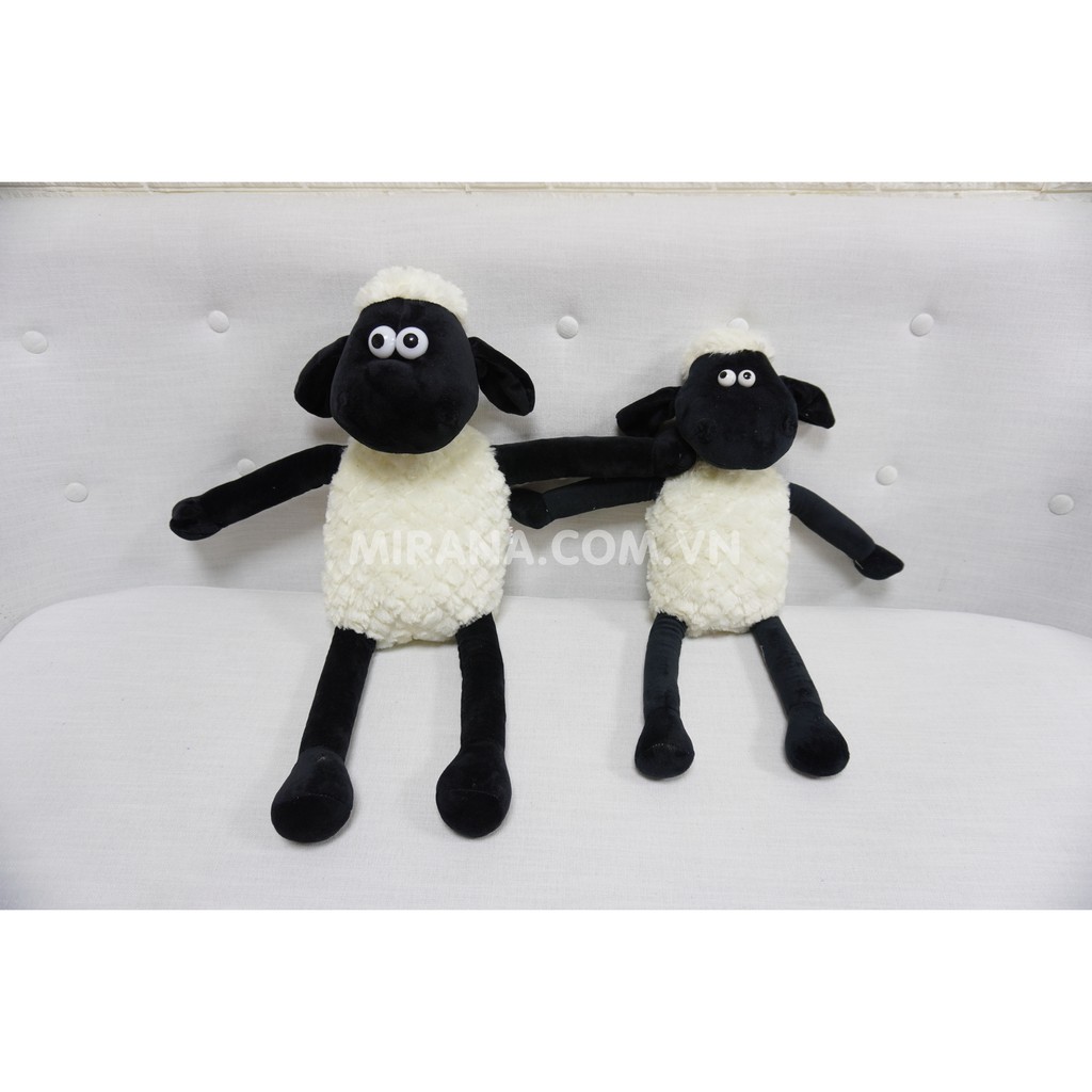 Gấu Bông Cừu Shaun In The Sheep Mirana Chất Vải Siêu Mịn An Toàn Với Trẻ Em