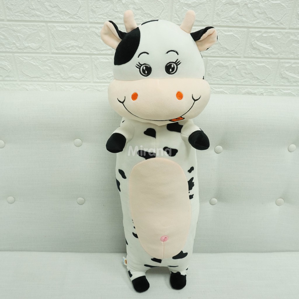 Gấu Bông Gối Ôm Bò Sữa Siêu Kute