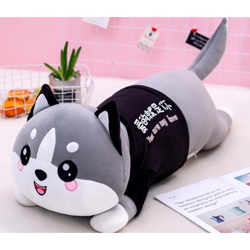 Gấu Bông Chó Mèo Alaska MIRANA Thú Nhồi Bông Chó Mèo Cao Cấp Siêu Đáng Yêu