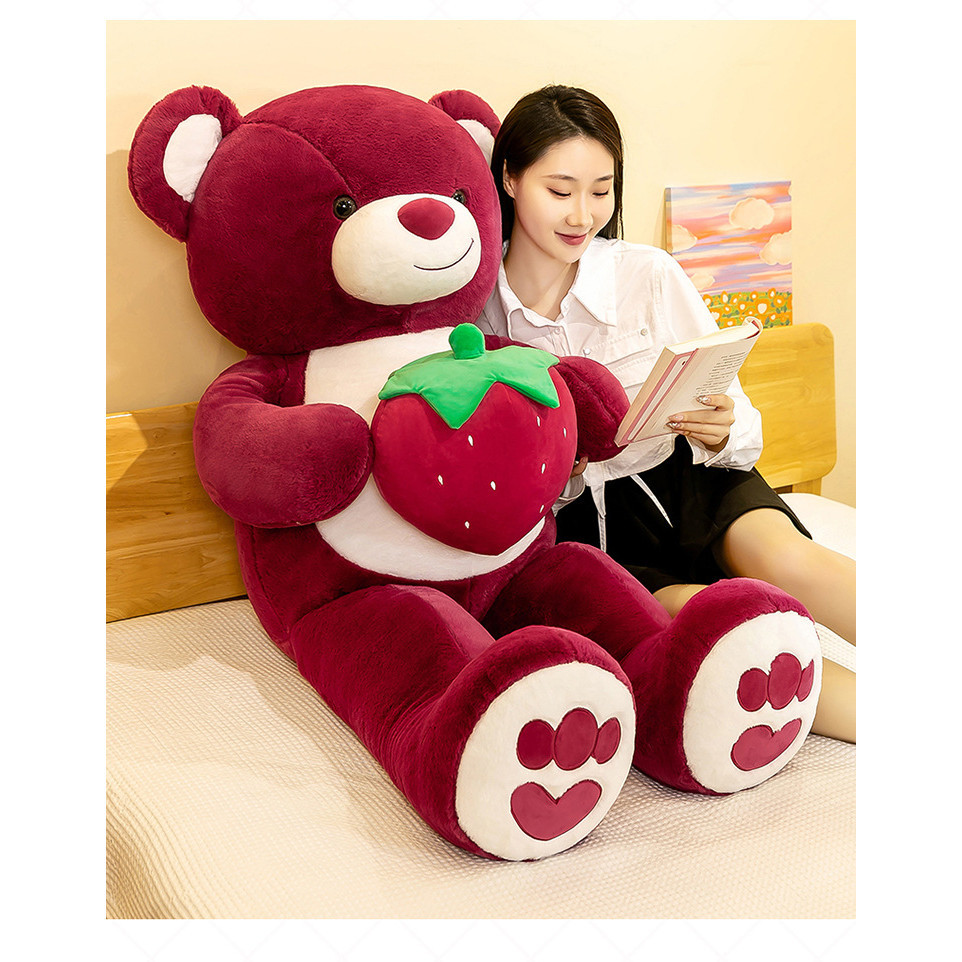 Gấu Bông Gấu Teddy Cỡ Lớn Móng Thêu Đáng Yêu Mirana