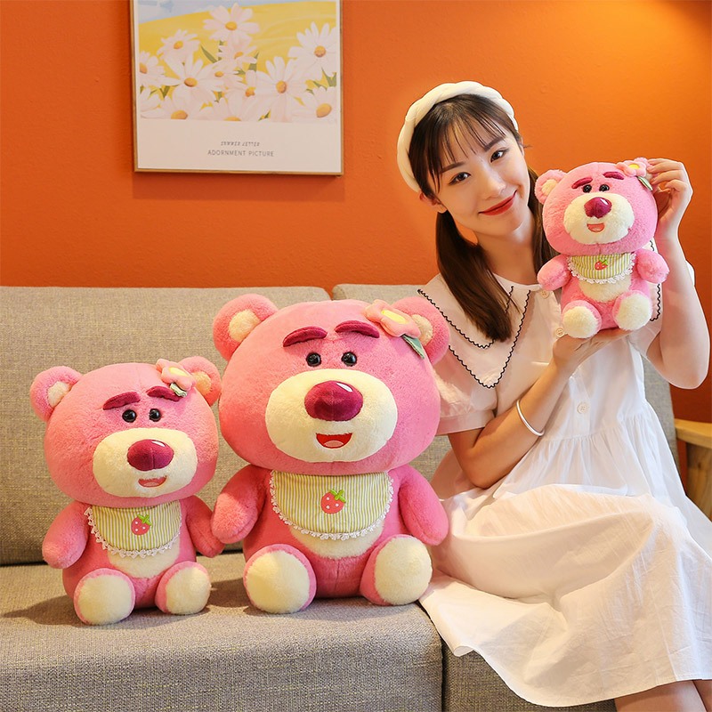 Gấu Bông Gấu Dâu Ngồi Lotso