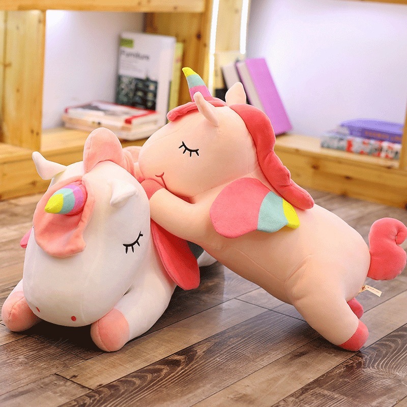 Gấu Bông Ngựa Kỳ Lân Mirana Thú Bông Kỳ Lân Nằm mềm mịn cao cấp