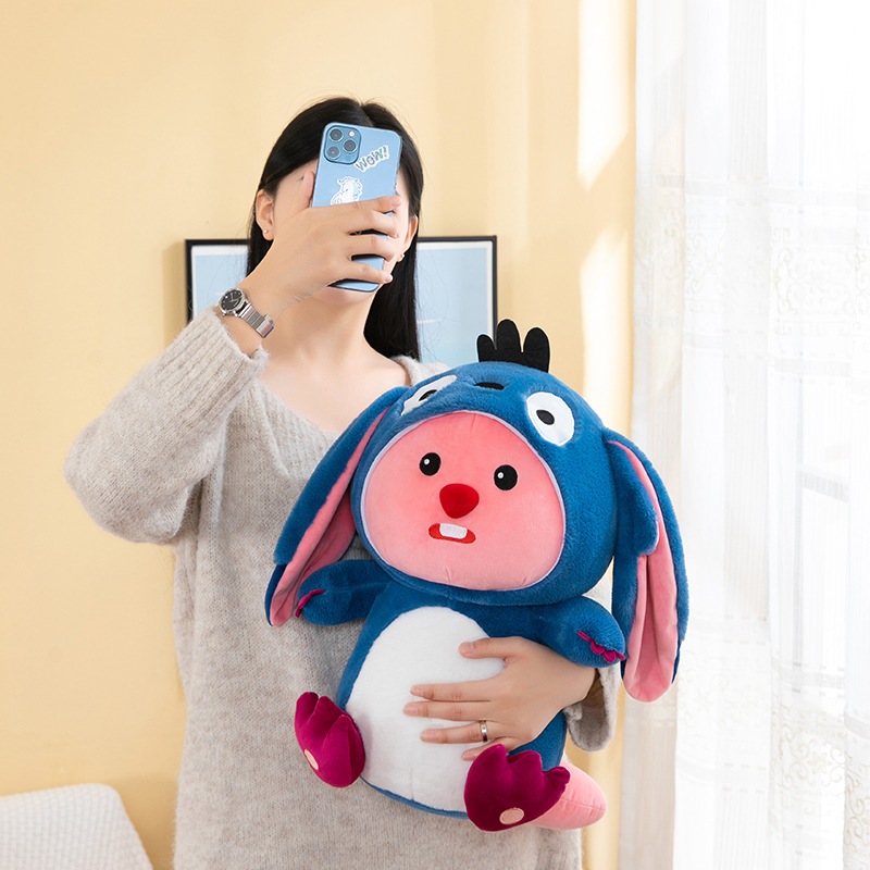 Gấu Bông Hải Ly Loopy Cosplay Mirana Đáng Yêu, Thú Nhồi Bông Loopy cao cấp chất vải siêu mịn