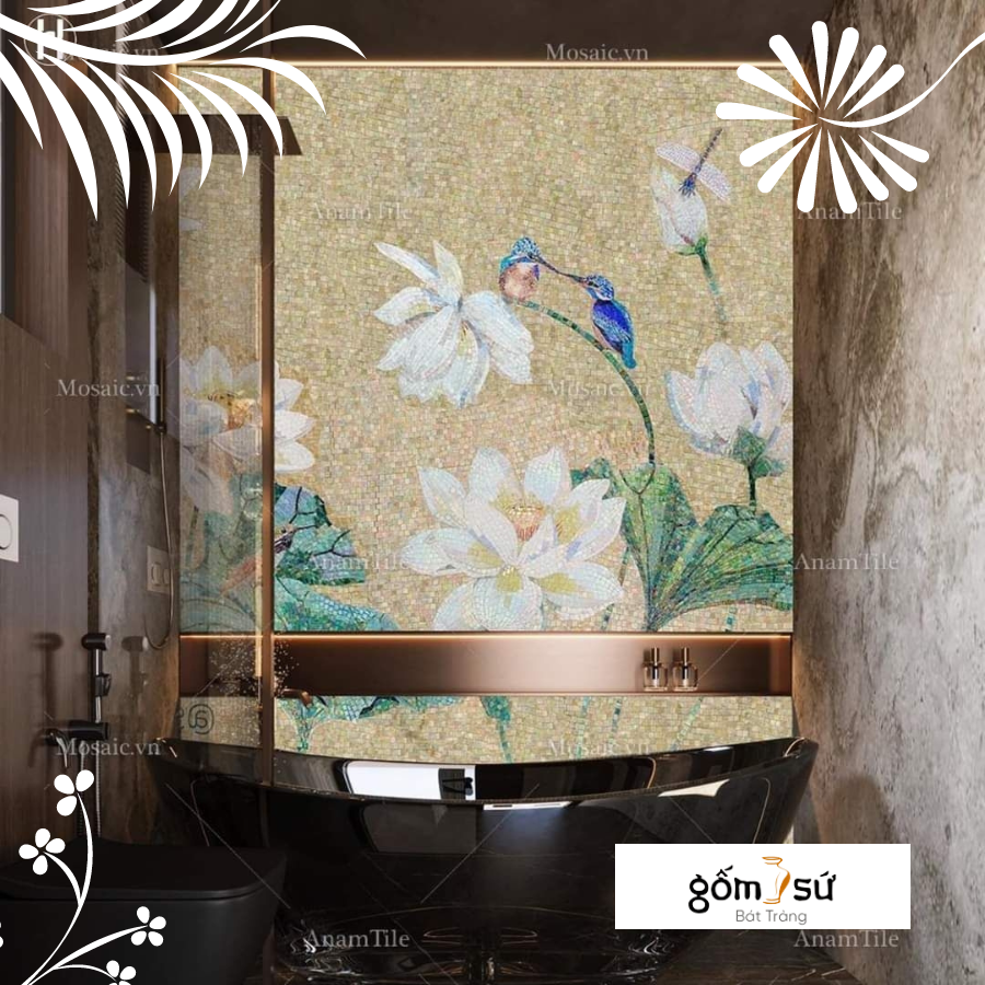 [DECOR][CAOCẤP] Tranh ốp gốm sứ-sang trọng