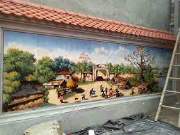 [LUXURY][DECOR] Tranh gốm sứ ốp - màu
