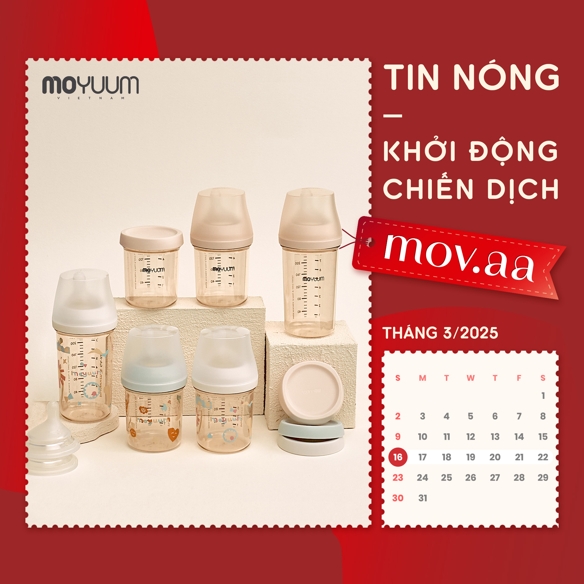 Chiến dịch giới thiệu siêu phẩm bình Mov.aa đồng loạt diễn ra khắp các điểm bán trên toàn quốc