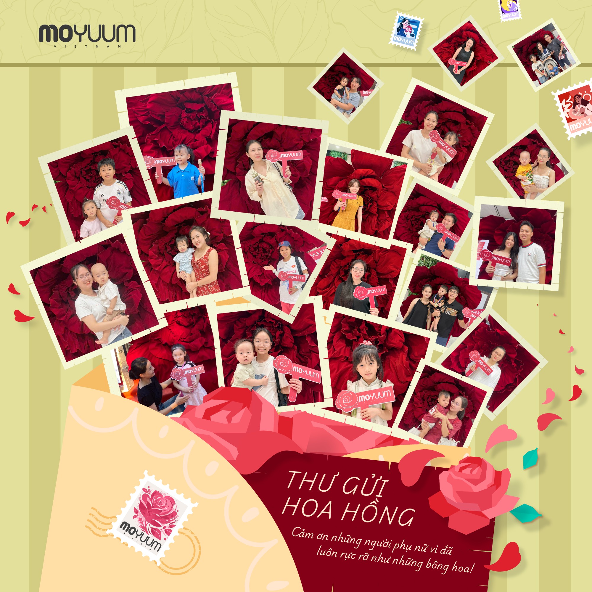 Thư gửi hoa hồng - Hành trình tri ân những đóa hoa rực rỡ