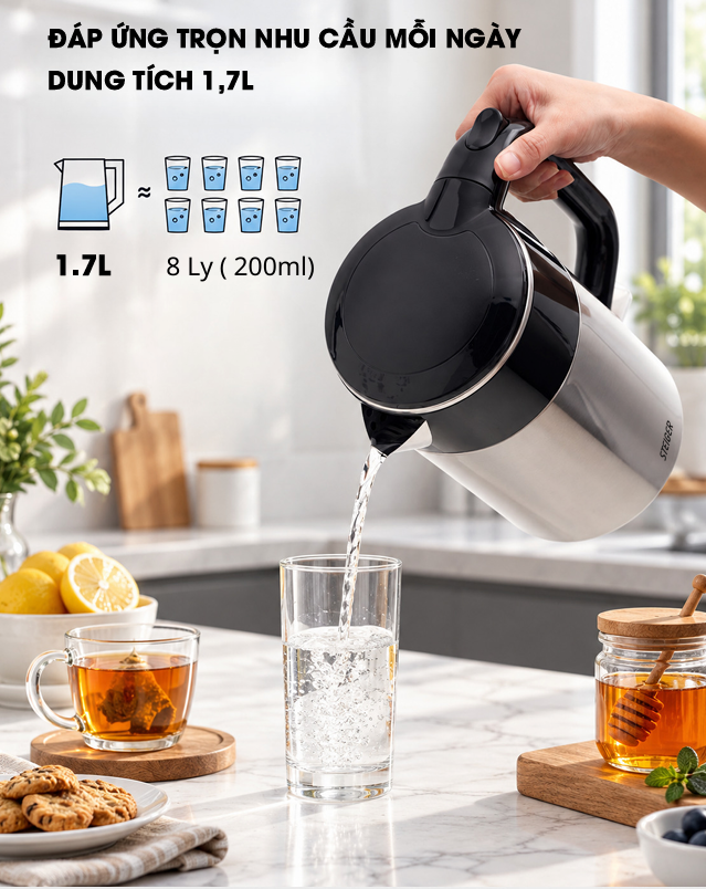 5 Tiêu Chí Chọn Ấm Siêu Tốc Cho Gia Đình