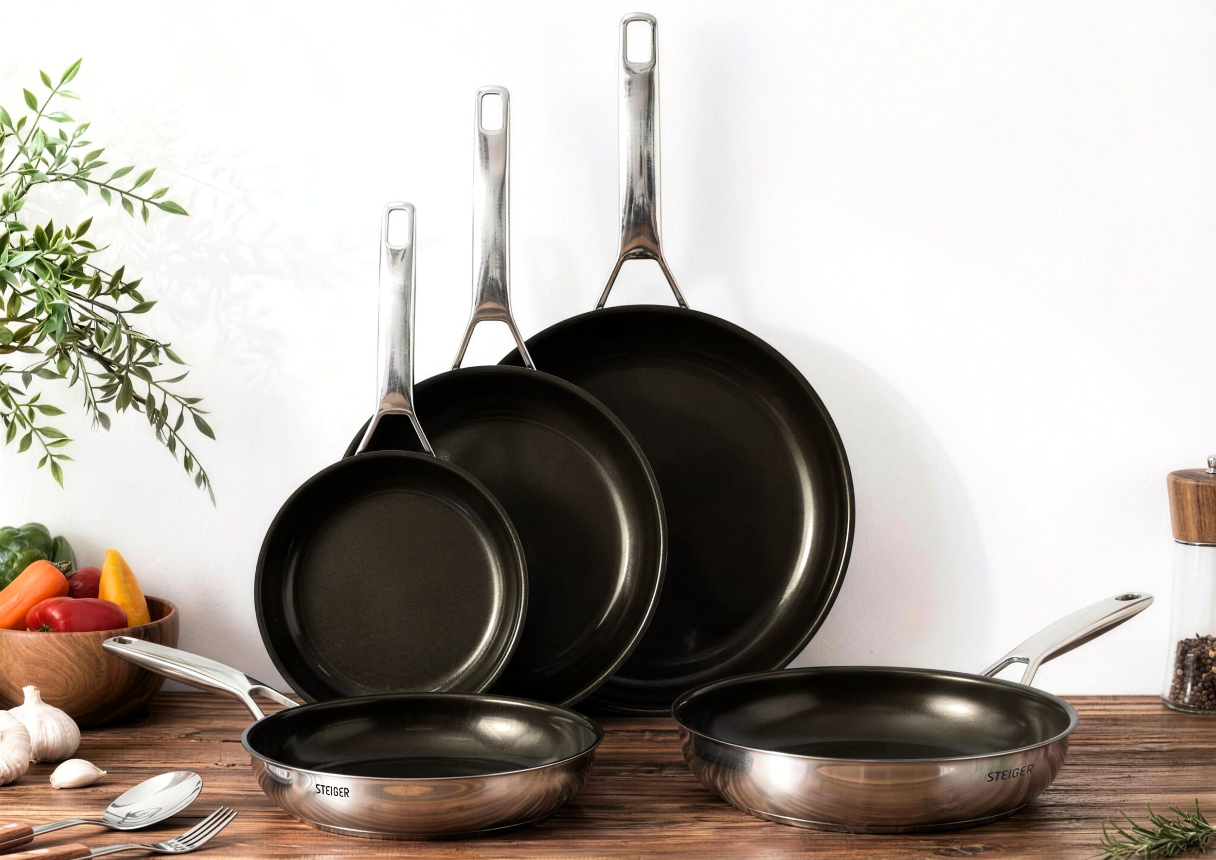 Chảo chống dính Steiger Titanpro 20cm