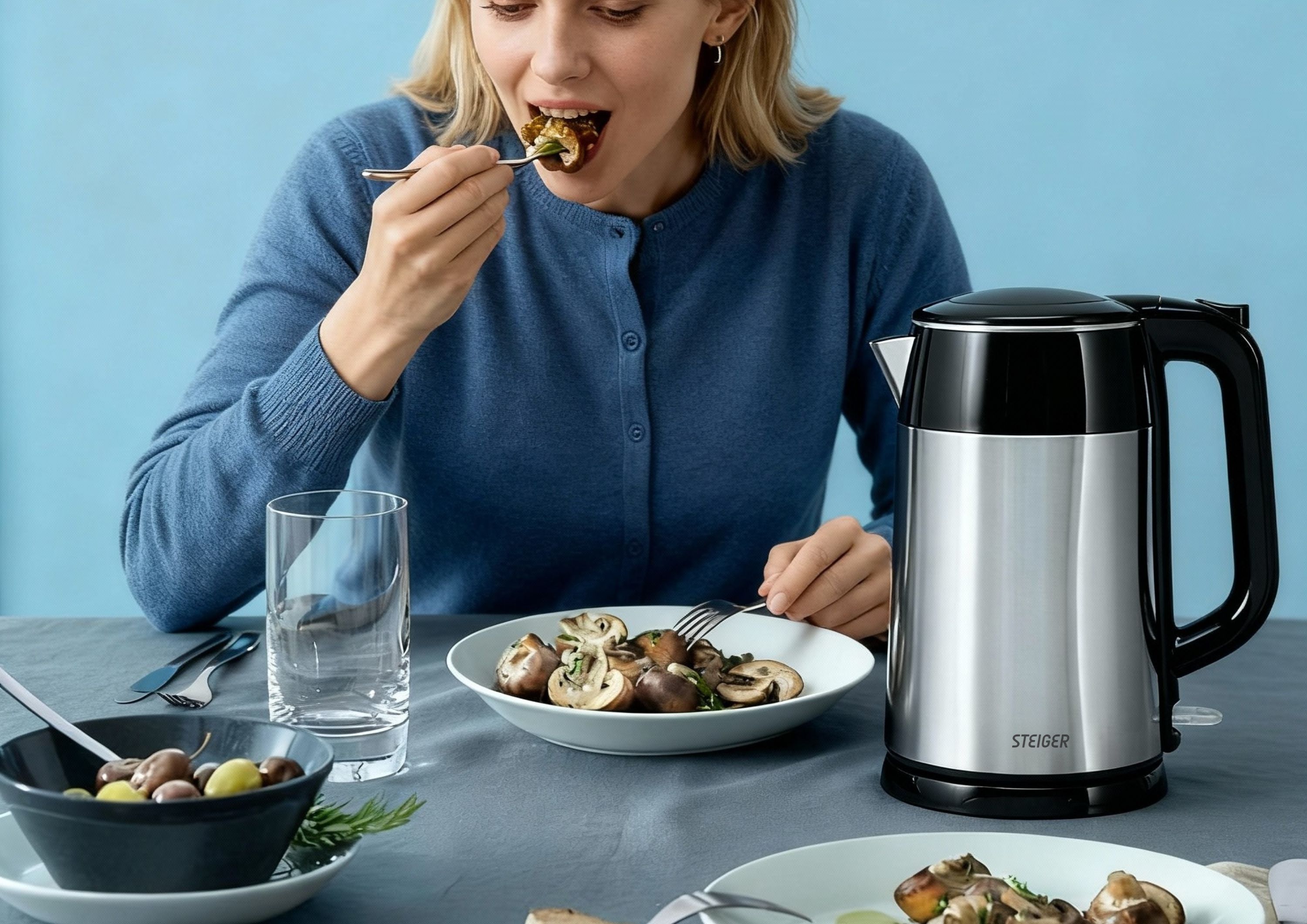 Ấm Siêu Tốc Steiger STG9357/BS