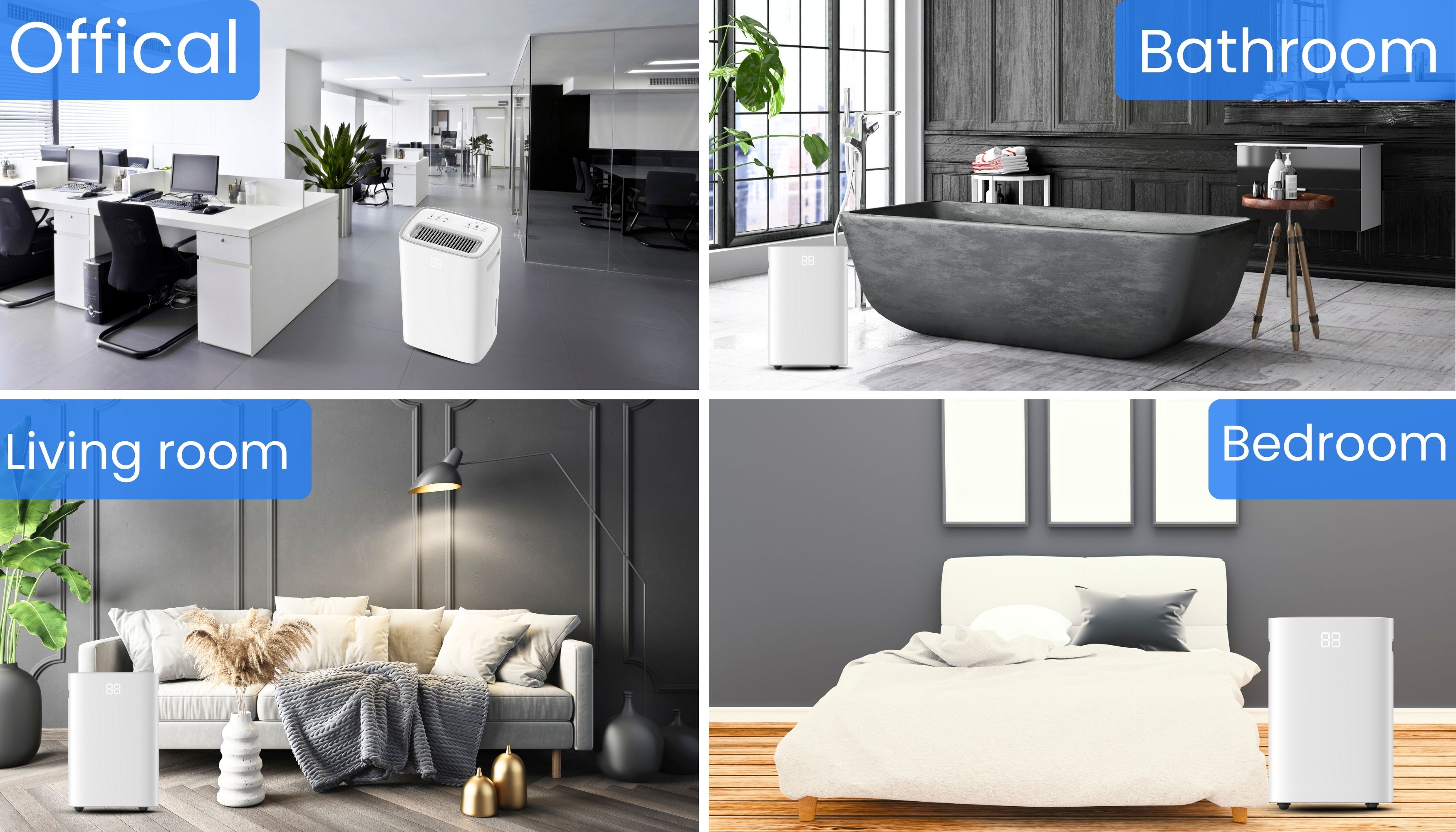 Máy hút ẩm Steiger STG - 836DW