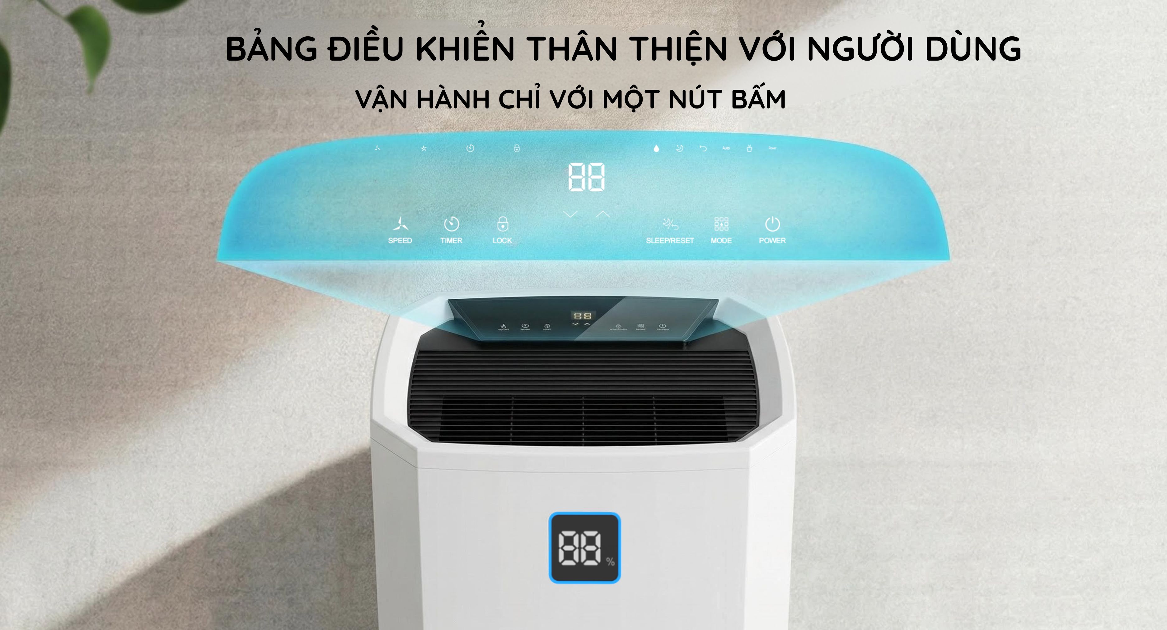 Máy hút ẩm Steiger STG - 855DW