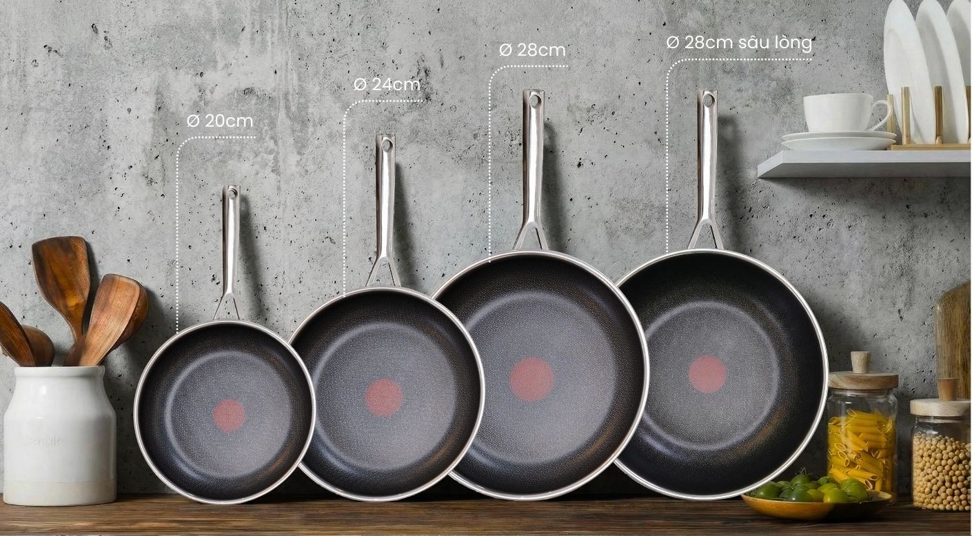 Chảo chống dính Steiger Profiheat 28cm