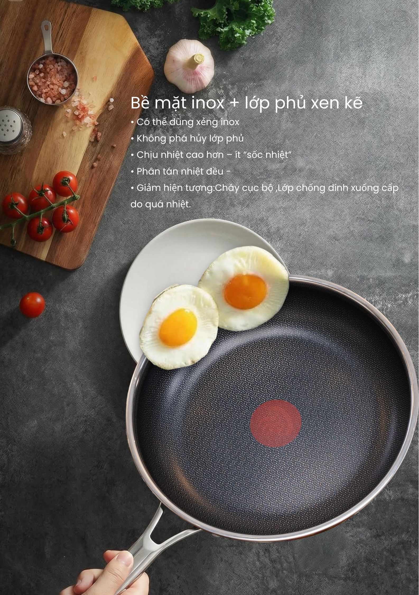 Chảo chống dính Steiger Profiheat