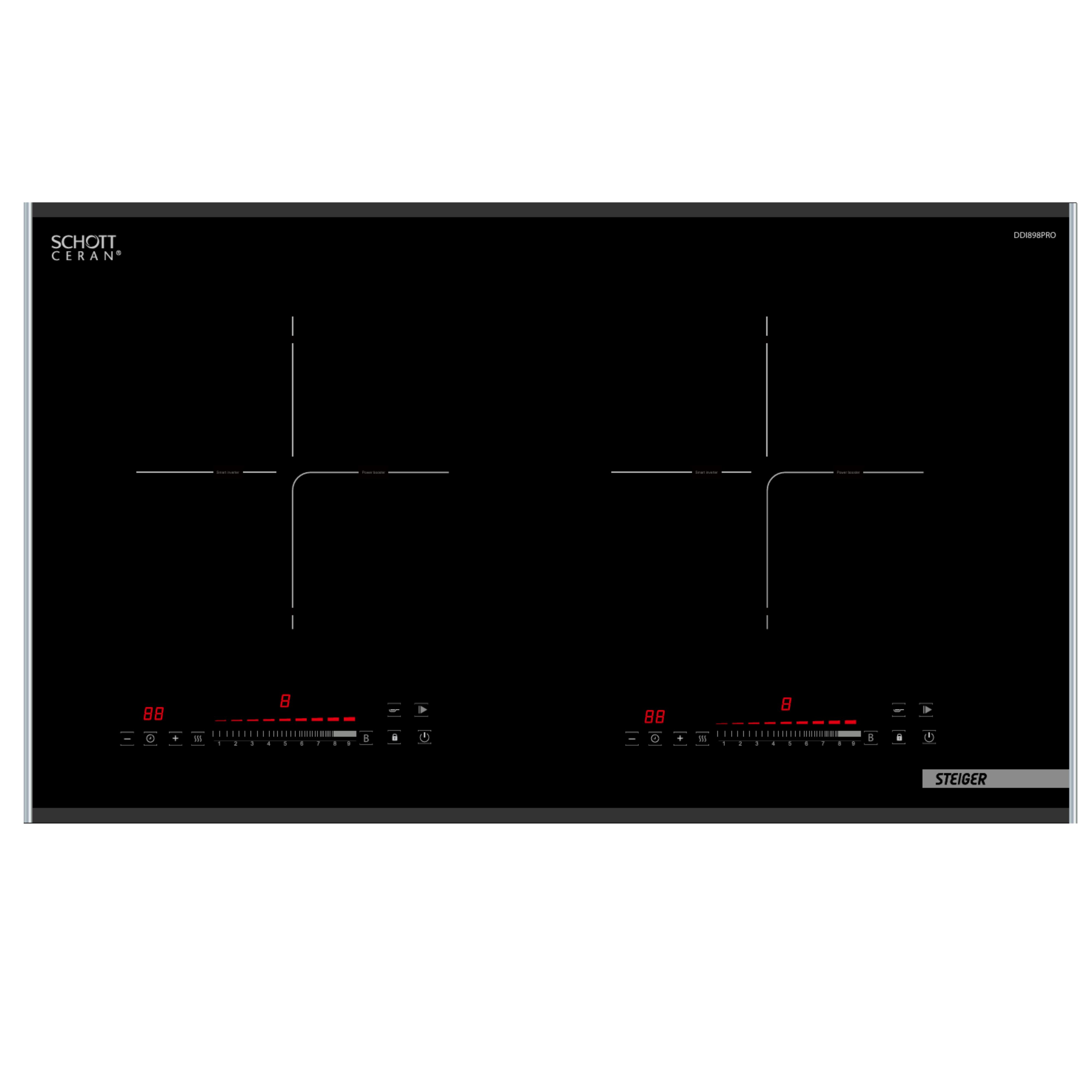 Bếp từ 2 vùng Steiger DDI798MAX