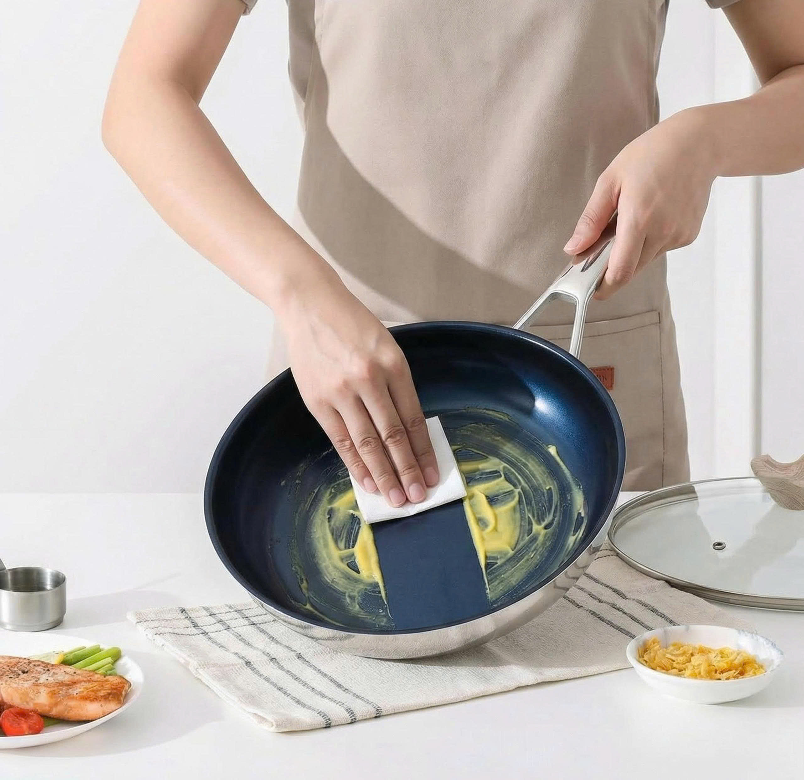 Chảo chống dính Steiger Steelcore 24cm