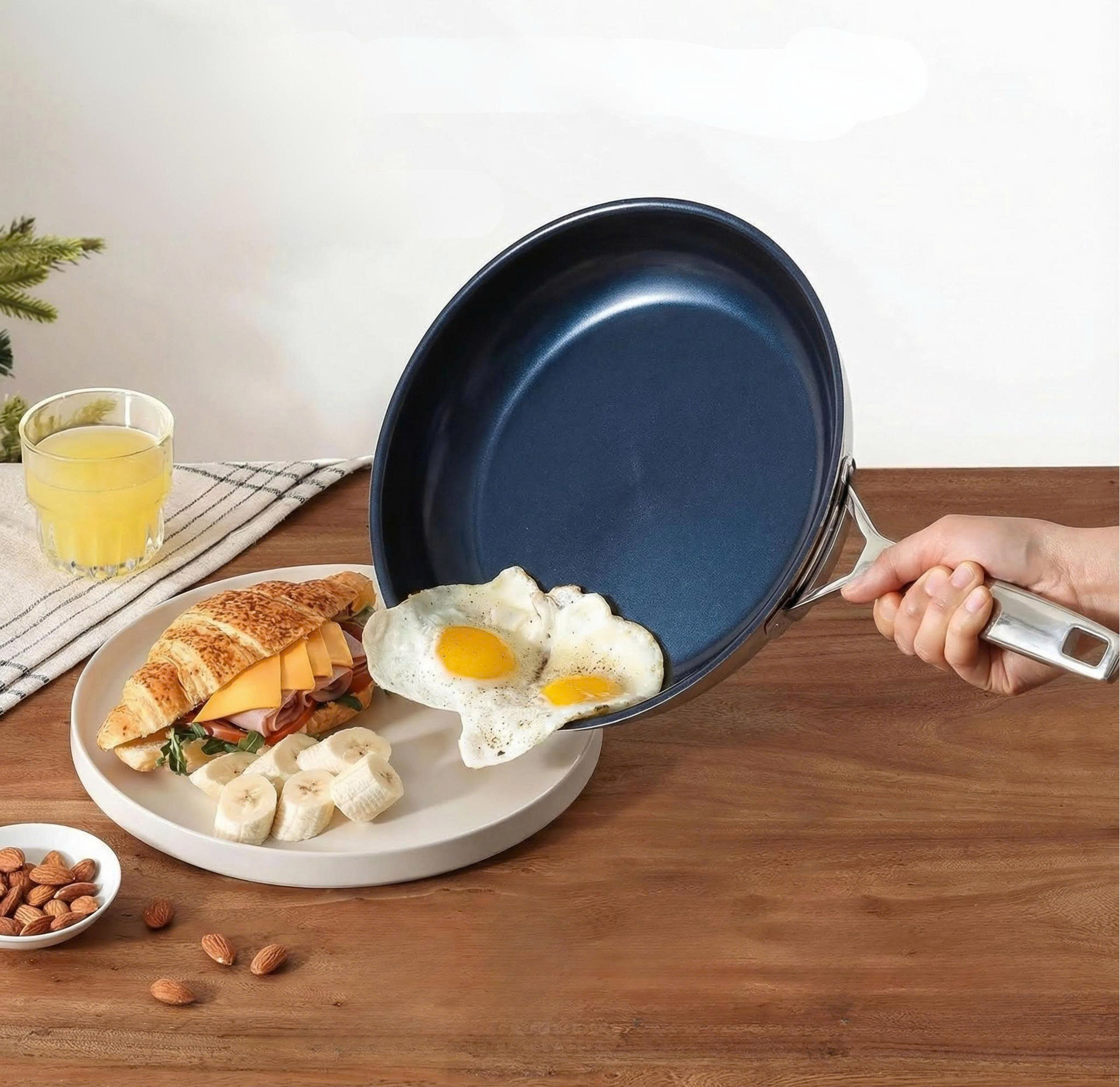 Chảo chống dính Steiger Steelcore 28cm