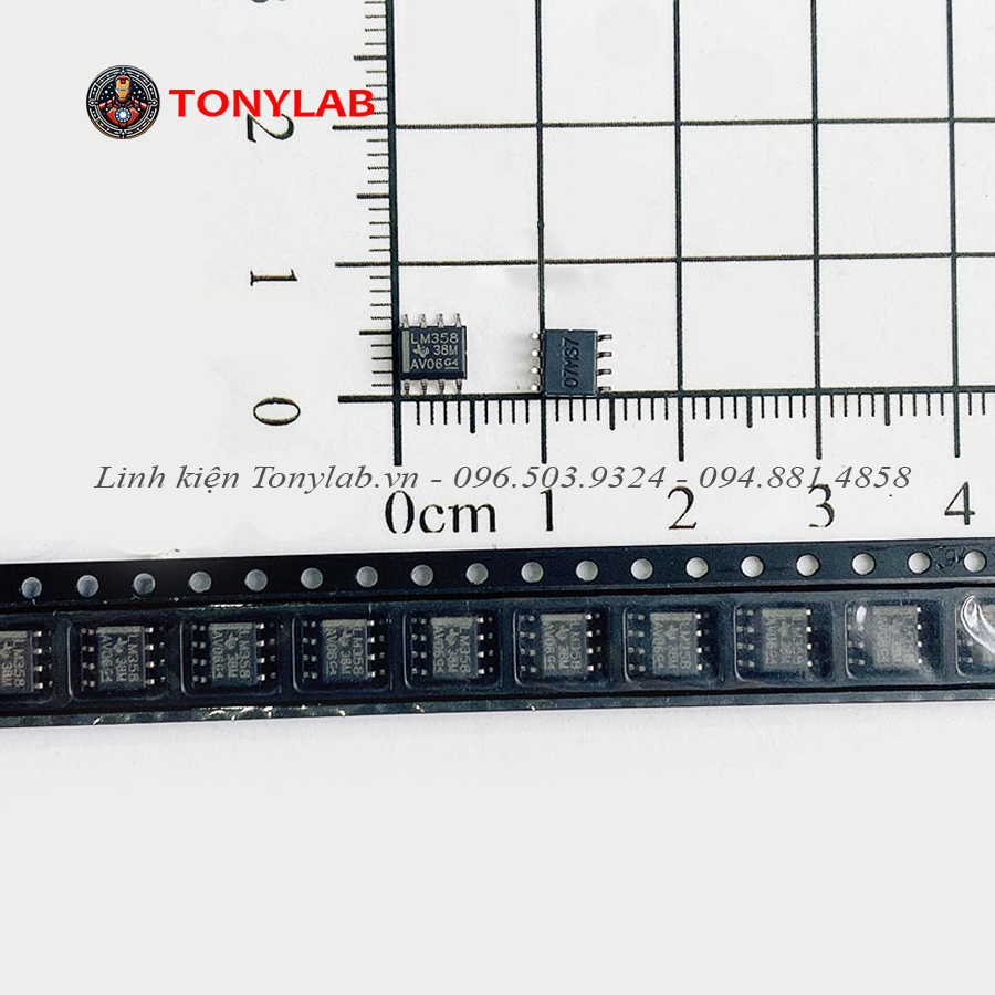 LM358 LM358DR SOP-8 chính hãng