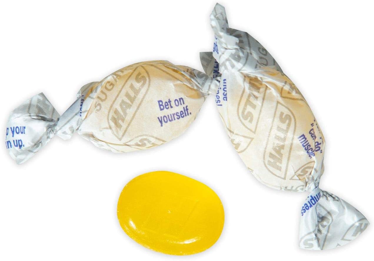 Kẹo ngậm HALLS Chanh Mật Ong không đường 180 viên - Hàng Mỹ