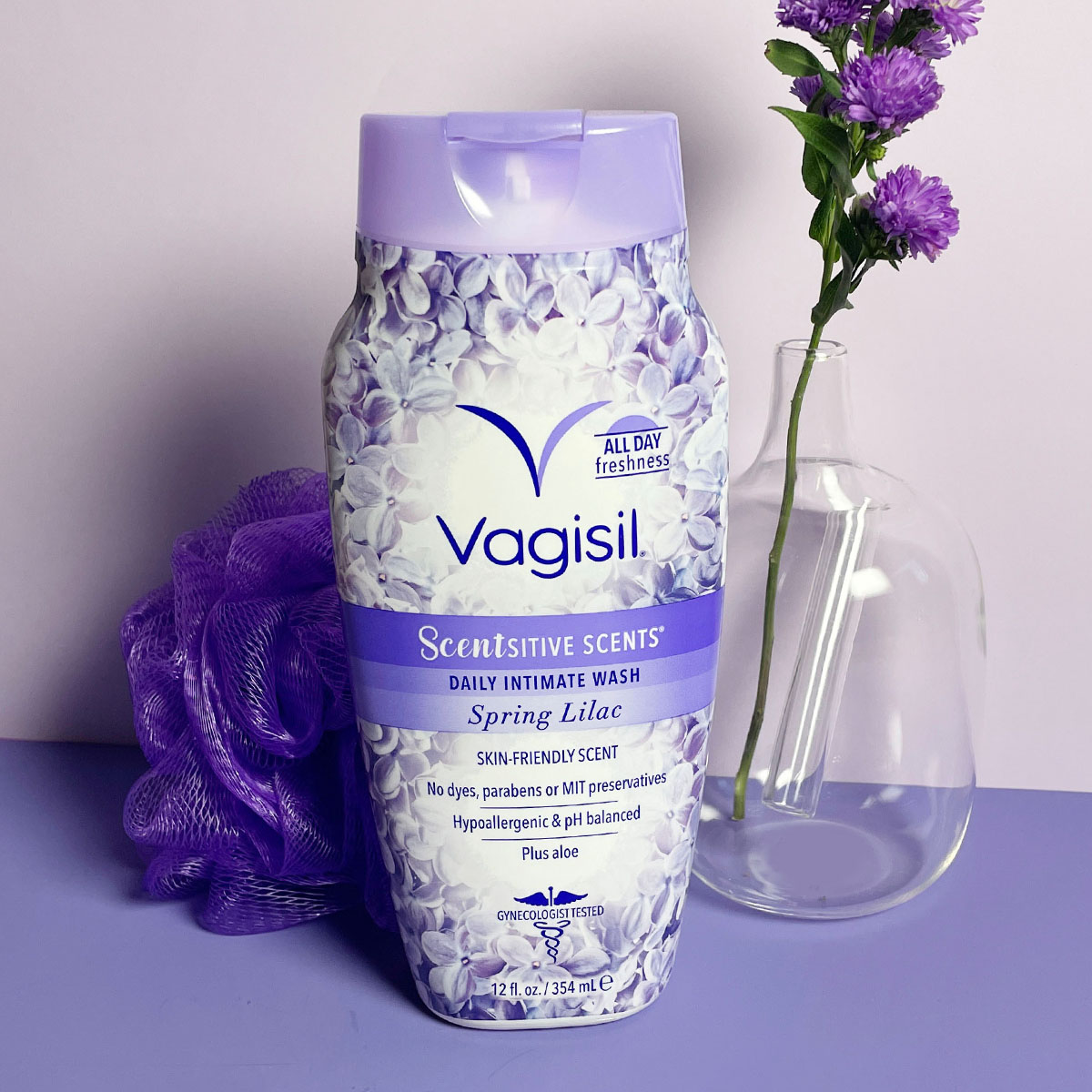 Vagisil dung dịch vệ sinh Spring Lilac - Made in USA