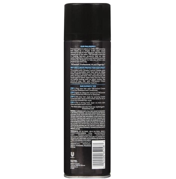 Keo xịt giữ nếp tóc Tresemme Climate Protection - 311gram