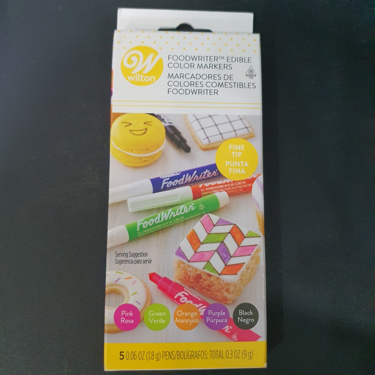 Wilton viết vẽ màu thực phẩm 5 màu Neon