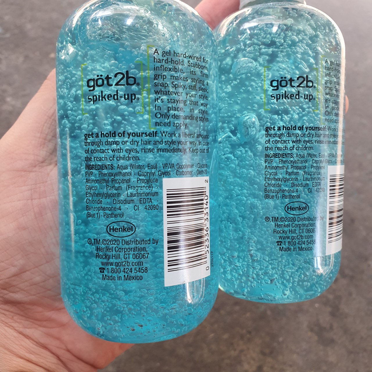 Gel tạo kiểu tóc Got2b Spiked Up max control - hàng mỹ