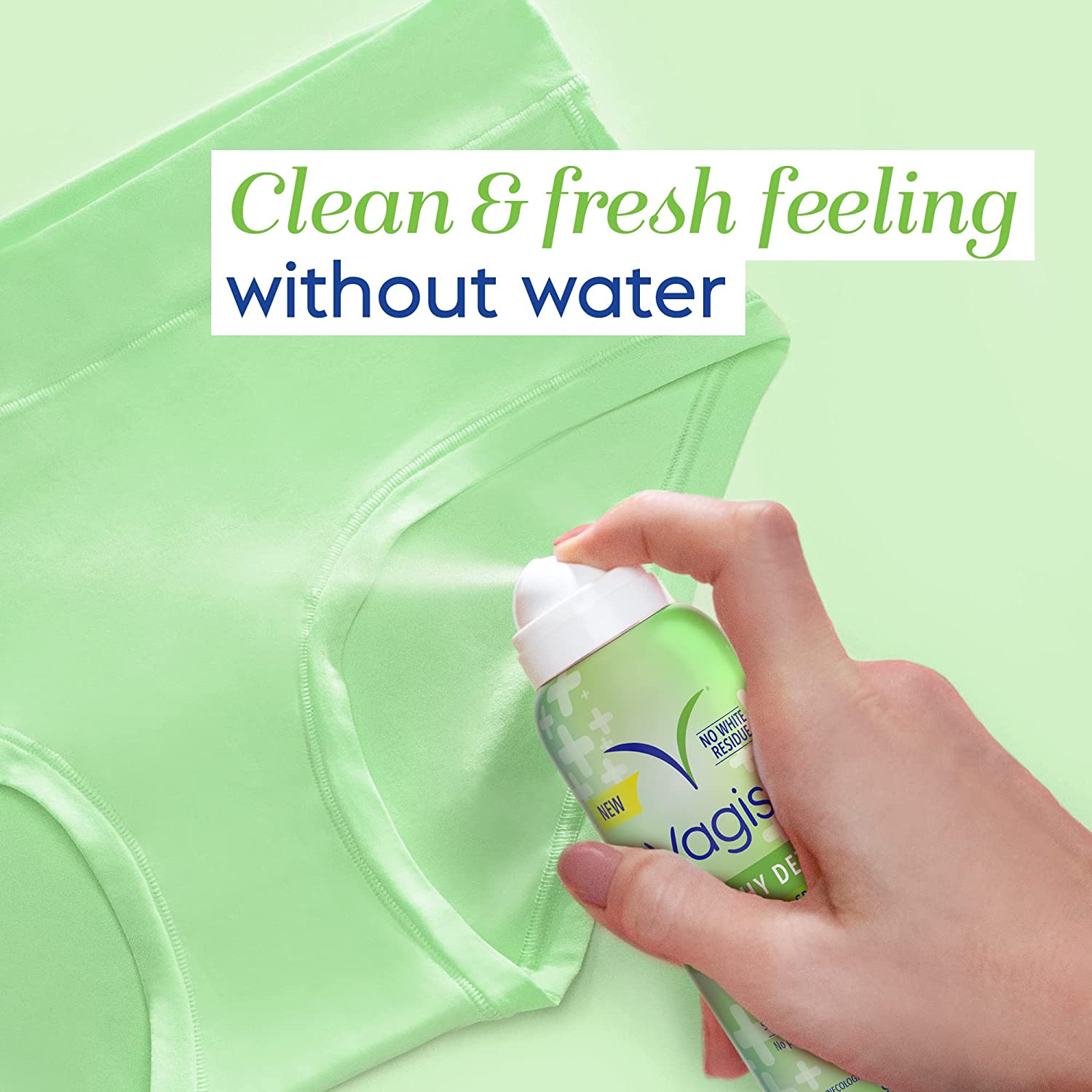 Vagisil xịt khô vệ sinh khử mùi Healthy Detox - Hàng Mỹ