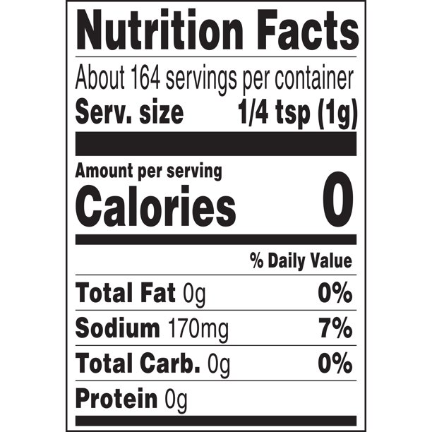 Weber Gourmet Burger gia vị ăn kiêng 0 calo - 156gram