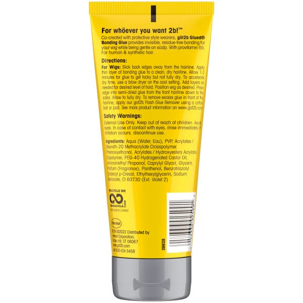 Got2b Keo dán tóc giả chuyên nghiệp dịu nhẹ cho da đầu