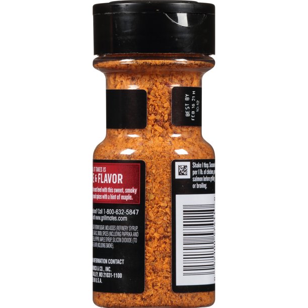 McCormick Grill Mates Smokehouse Maple gia vị ăn kiêng 0 calo - 99gram