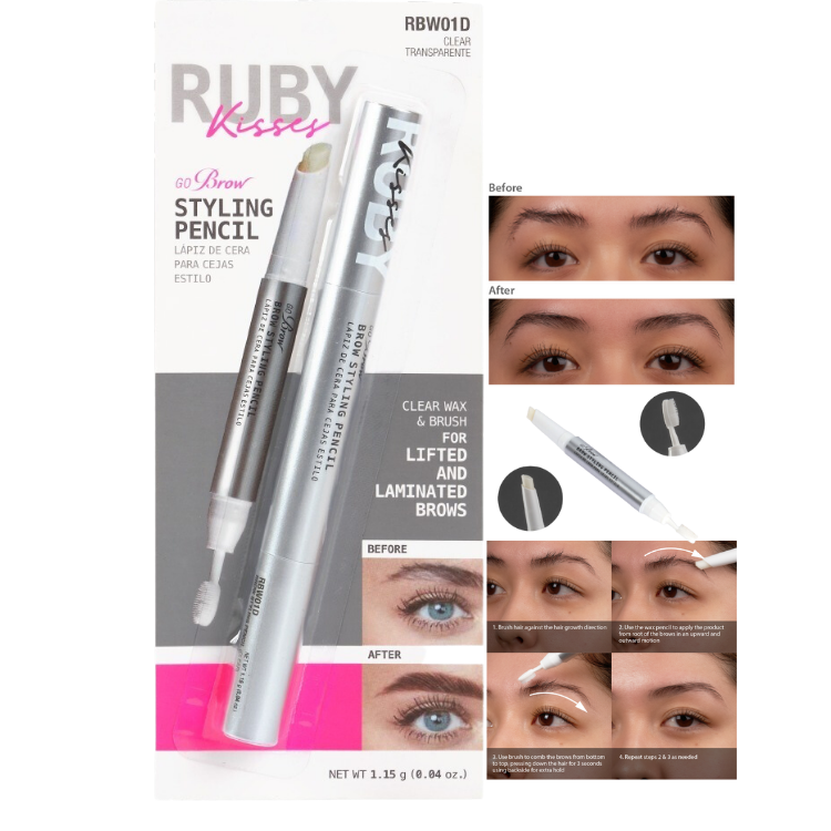 Sáp wax RUBY KISSES tạo kiểu định hình lông mày