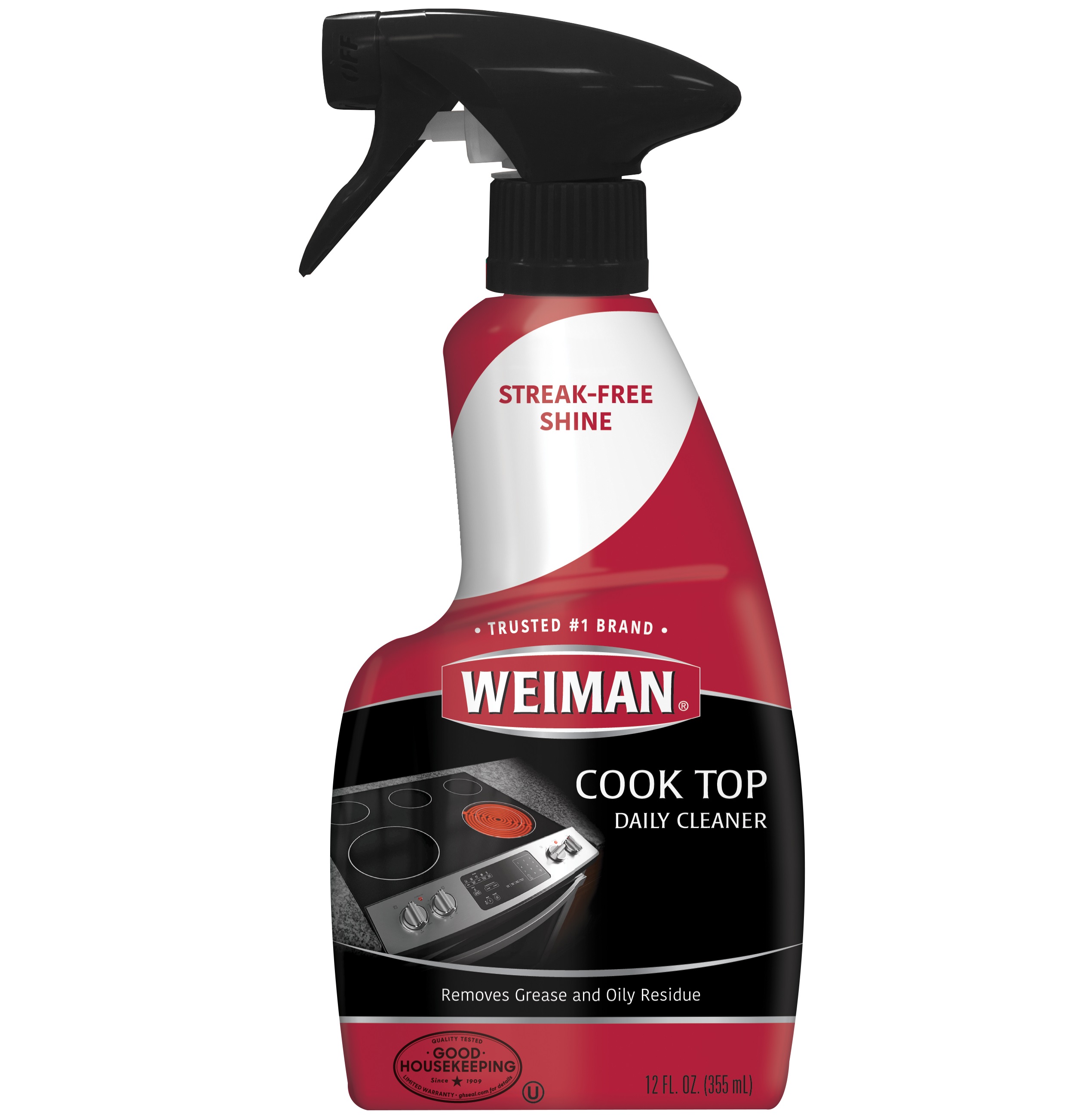 Weiman xịt tẩy rửa làm sạch mặt bếp kính gốm - 355ml