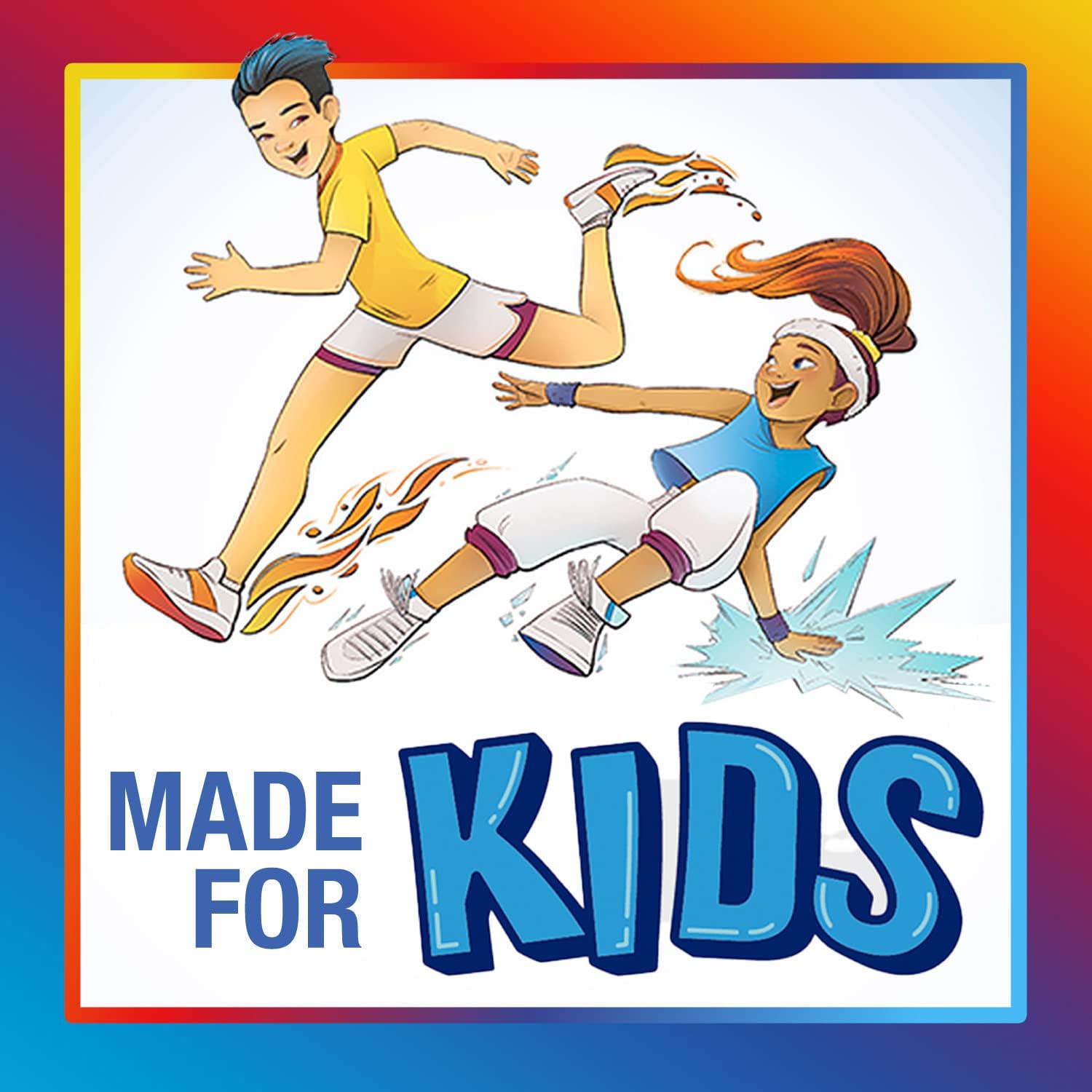 Miếng dán giảm đau Icy Hot Kids với tinh dầu bạc hà có nguồn gốc tự nhiên 5%