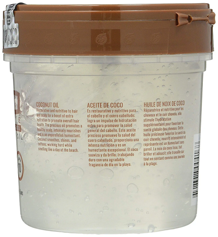 Gel Eco Style Coconut Oil tạo kiểu tóc nam nữ - 473ml