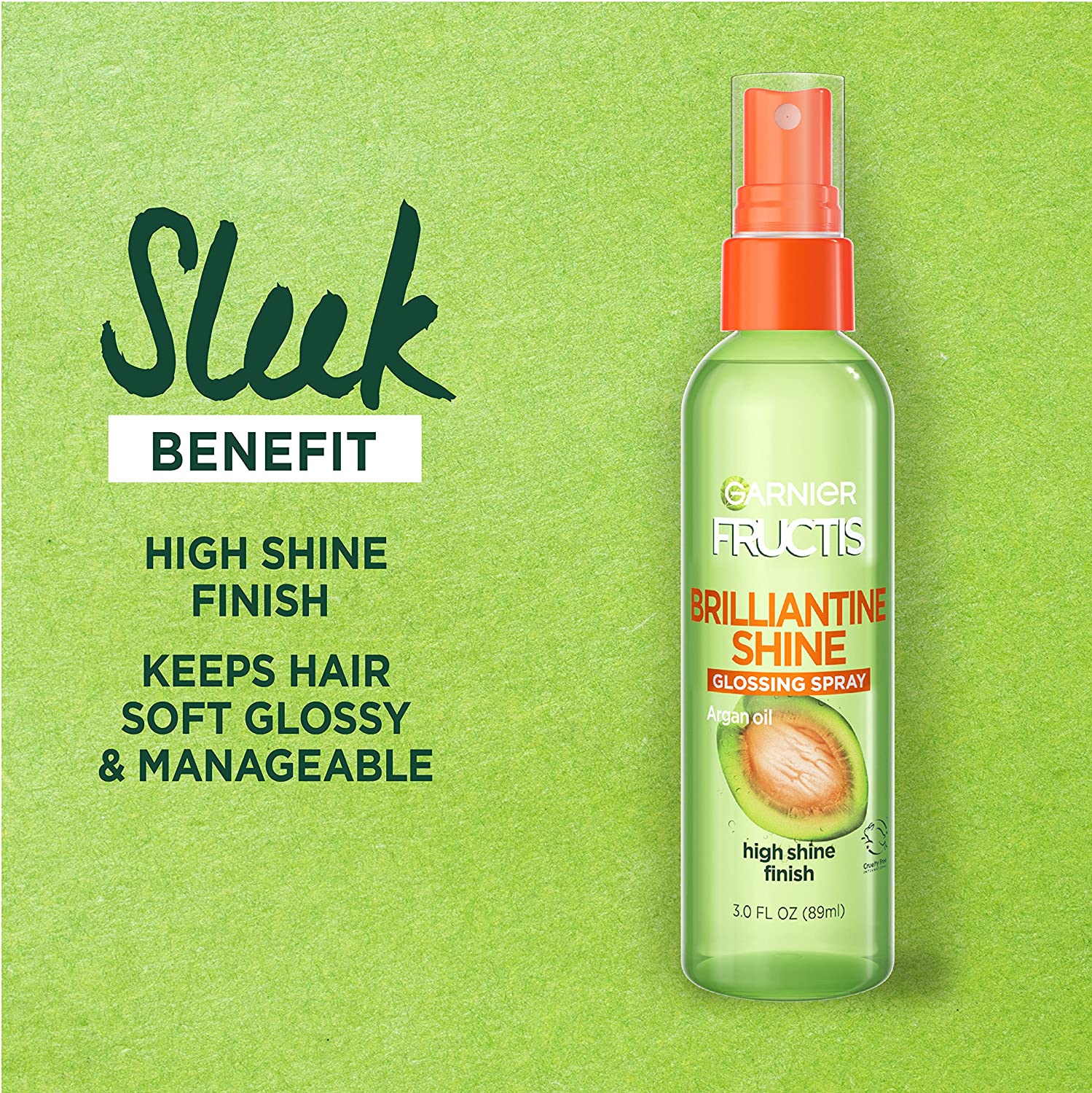Xịt tạo bóng mượt tóc Garnier brilliantine shine