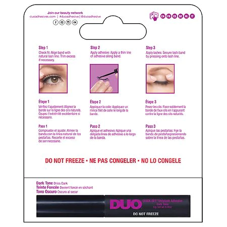 Keo dán mi DUO màu đen Quick-Set thời gian dính siêu nhanh - Hàng Mỹ