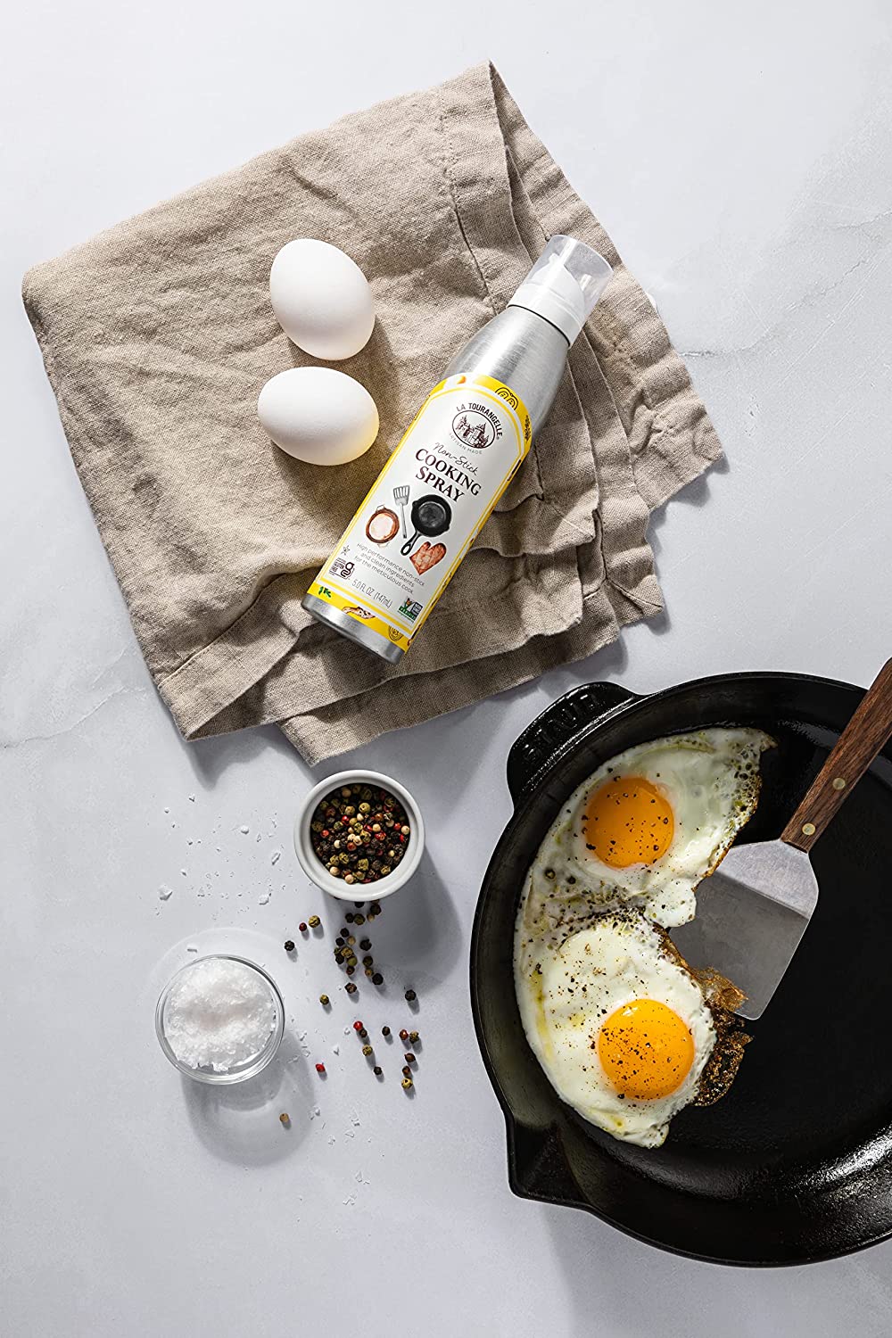 Dầu xịt nấu ăn La Tourangelle không aerosol - calo - carb