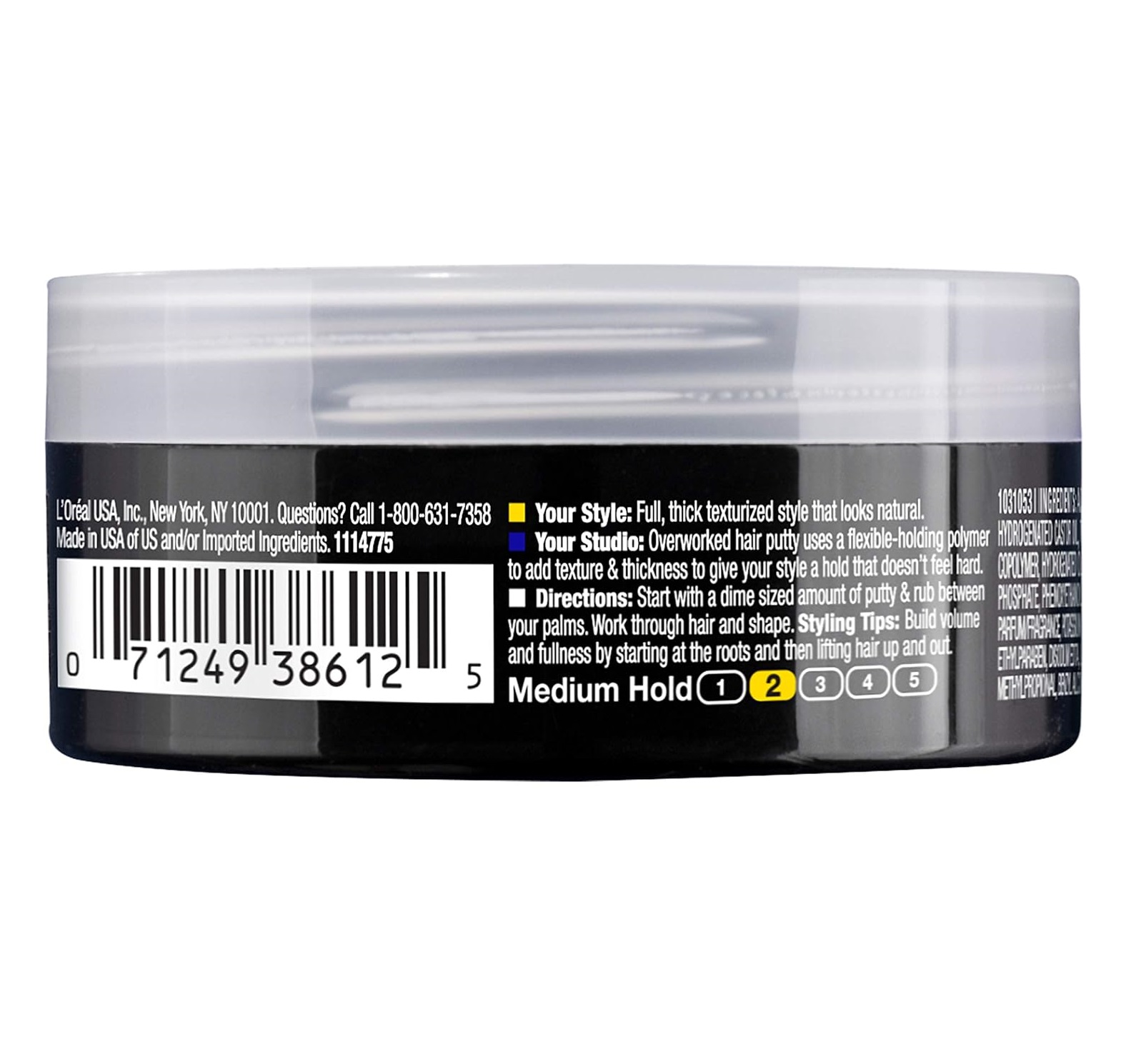 Sáp wax tạo kiểu tóc L'Oreal Paris Studio Line texture matte