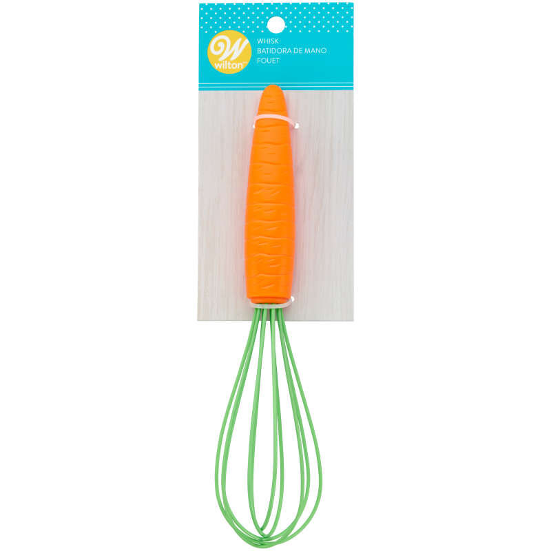 Wilton que phới lồng đánh trứng hình củ cà rốt