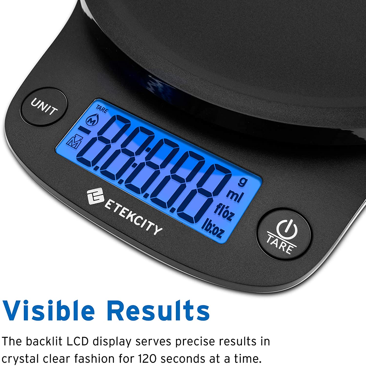 Etekcity cân điện tử nhà bếp EK9000 - màu đen