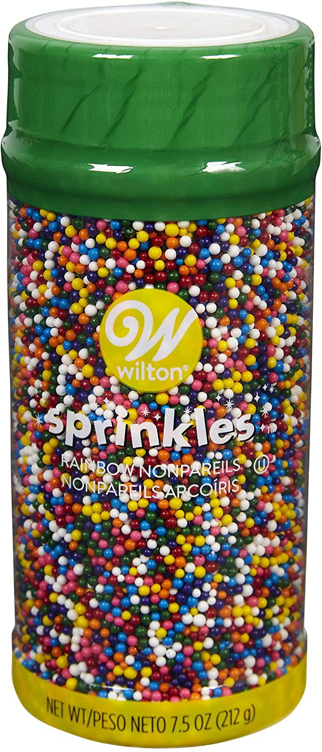 Wilton sprinkles trang trí bi Rainbow - 211g