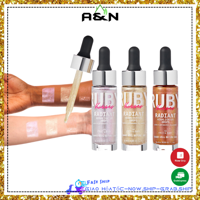 RUBY KISSES Dung dịch kim tuyến dành cho mặt và cơ thể