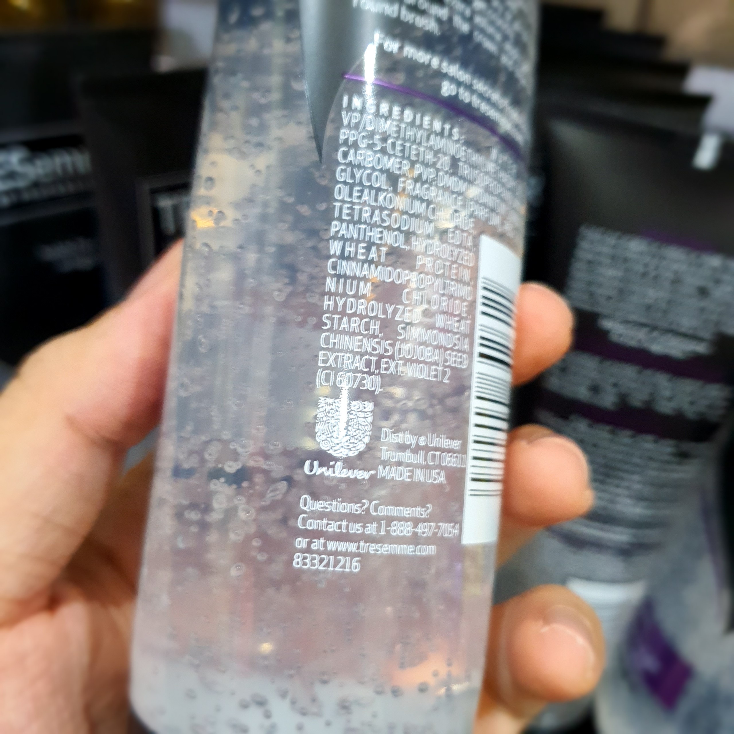 Gel vuốt tóc TRESemme Mega Hold 5 - 255gram