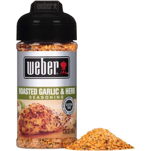 Weber Roasted Garlic & Herb gia vị ăn kiêng 0 calo - 171gram