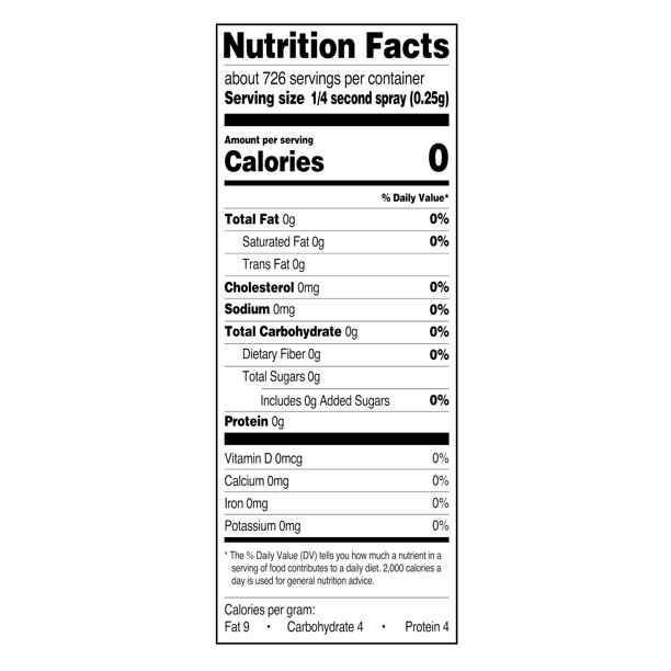 Dầu hạt cải ăn kiêng Great Value Canola dạng xịt 227gram - hàng Mỹ