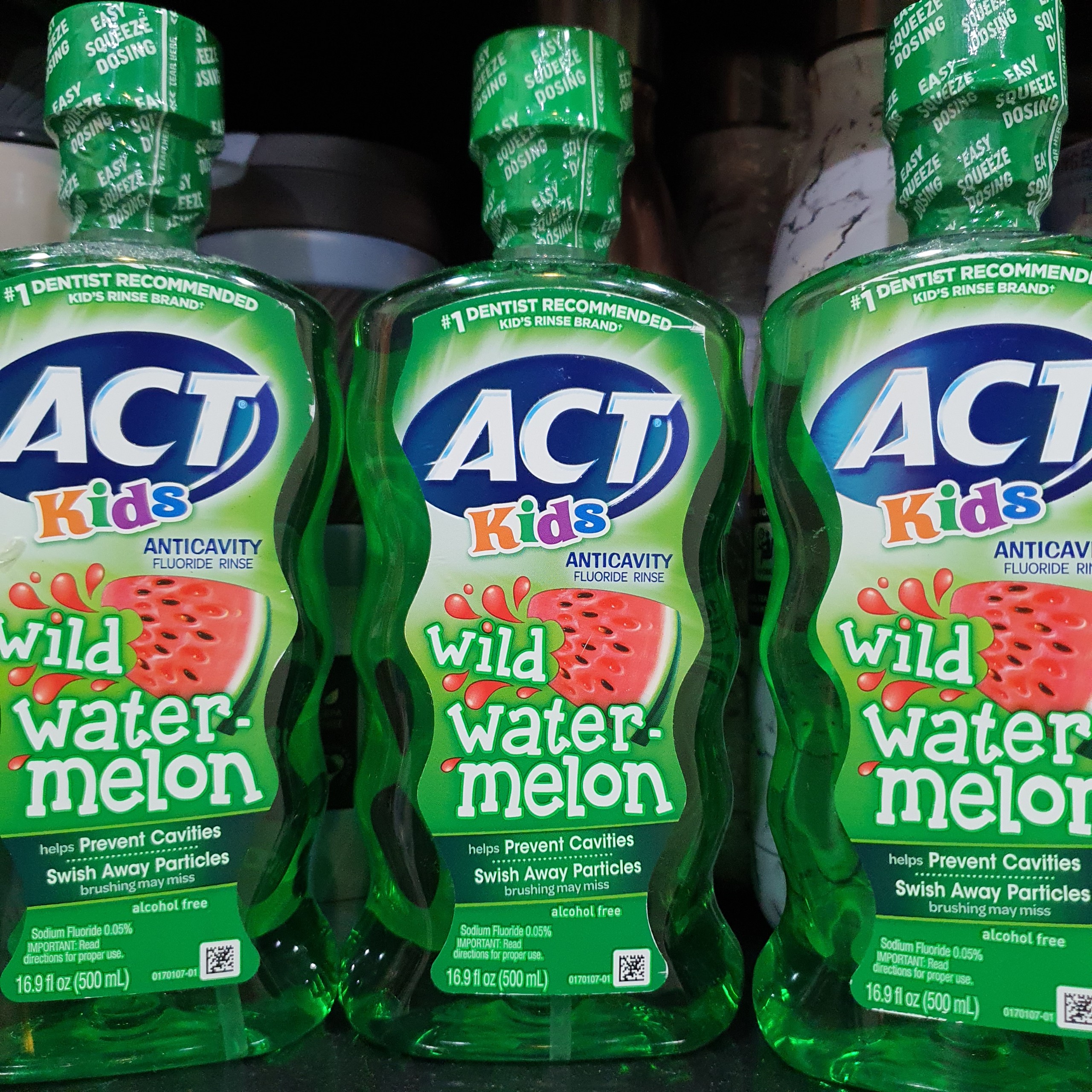 Nước súc miệng ACT Kids Fluoride - 500ml