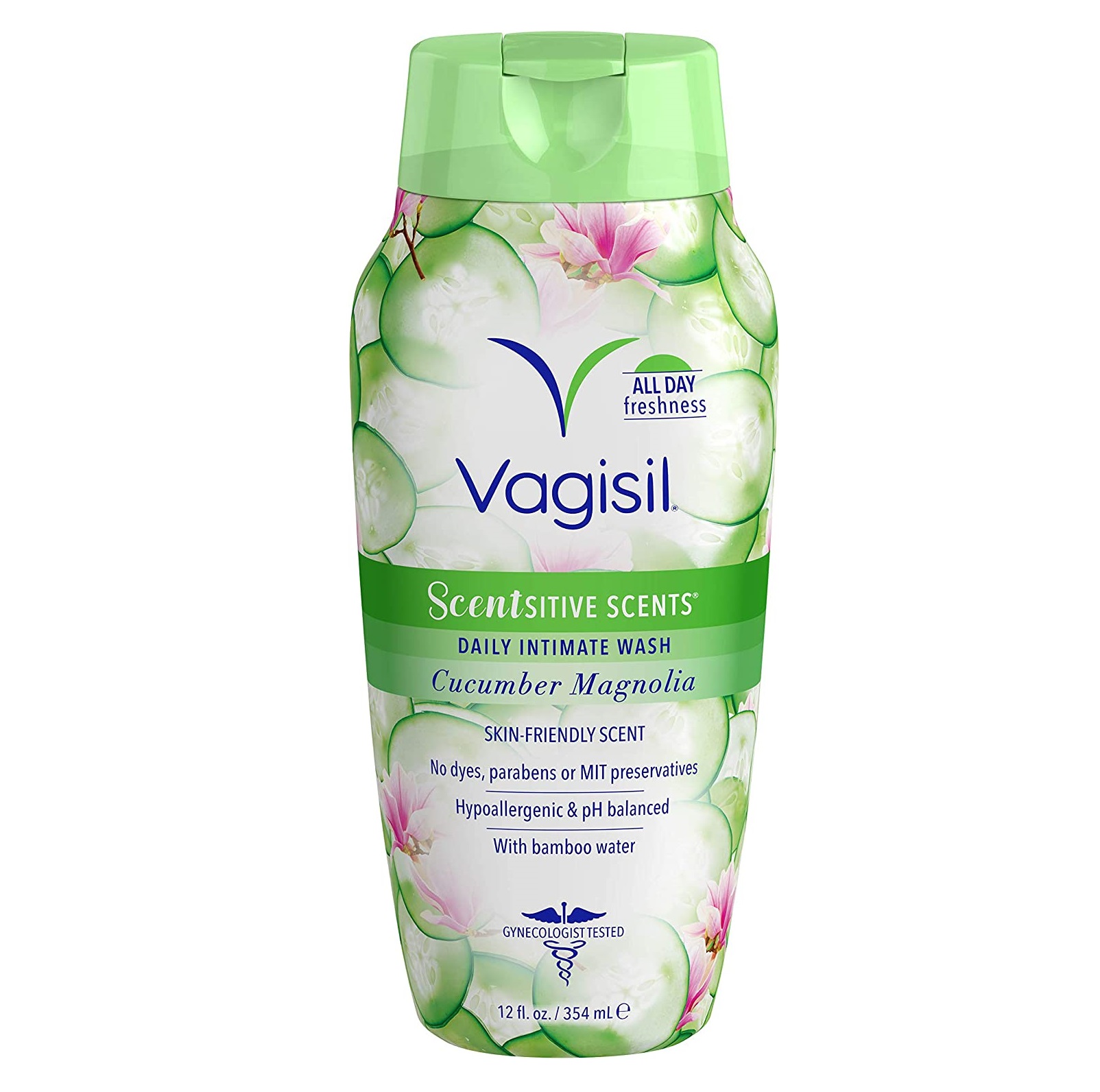 Vagisil dung dịch vệ sinh Cucumber Magnolia - Made in USA
